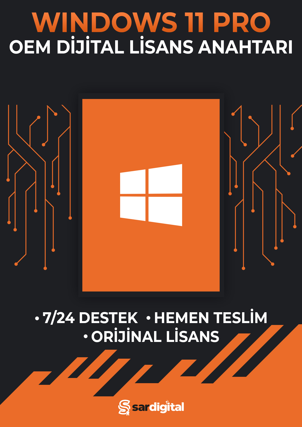 Windows 11 Pro Oem Dijital Lisans Anahtarı